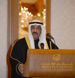 سمو الشيخ ناصر المحمد يلقي كلمة بالمناسبة﻿