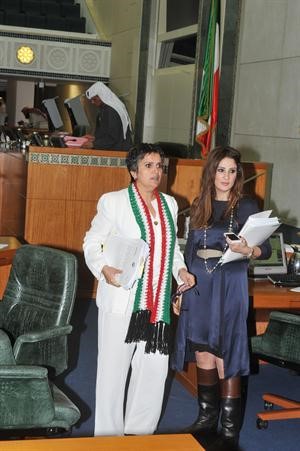  ومع المستشارة المالية للجنة الاقتصادية