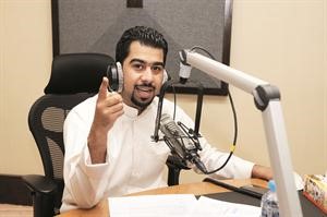 احمد الموسوي اثناء البرنامج 			فريال حماد﻿