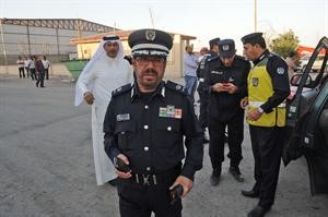 اللواء يوسف الانصاري في موقع الحادث﻿