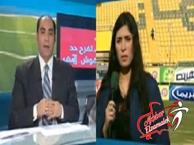 فيديو .. "قبلة" و"حضن" تضع مذيعة فى موقف محرج على الهواء بقناة النيل 