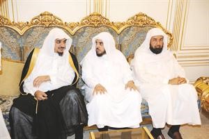 الوفد السعودي حضر المادبة﻿