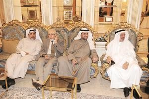 شمس الدين والعبدالجادر وفيصل الزامل واحد الضيوف﻿