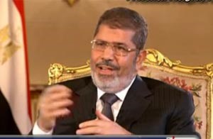 الرئيس المصري دمحمد مرسي