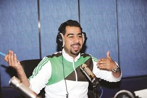 احمد الموسوي اثناء البرنامج 	فريال حماد﻿