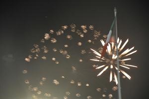 جانب من الالعاب النارية