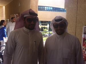 حسين الانصاري وعبدالله الماجد
