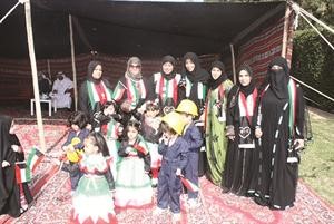 جانب من استعراض الاطفال﻿