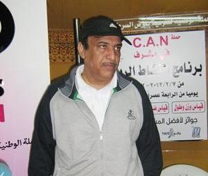 دخالد الصالح مشاركا في فعاليات الحملة
