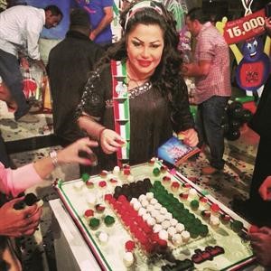 وفي احدى حلقات برنامجها﻿