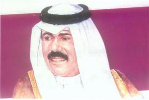 صورة لسمو ولي العهد الشيخ نواف الاحمد اهداء من فهدالحمود﻿