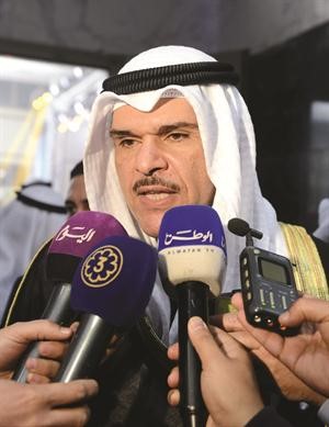 الحمود يلقي كلمته﻿