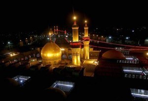 صورة ارشيفية لمدينة كربلاء جنوب العاصمة العراقية بغداد