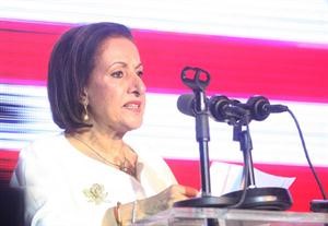 شيخة النصف تلقي كلمة بالمناسبة﻿