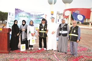 عدد من المشاركين في الحملة﻿