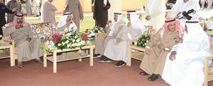 صاحب السمو الامير وسمو ولي العهد الشيخ نواف الاحمد والشيخ جابر العبدالله وسمو رئيس الوزراء خلال اللقاء﻿