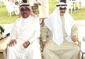 الشيخ سالم العبدالعزيز والشيخ جابر الخالد﻿