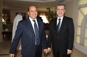 السفير التونسي الصغير الفطناسي ودبسام النعماني﻿