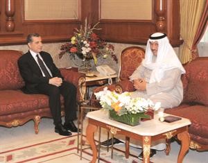 سمو رئيس الوزراء مستقبلا د بسام النعماني﻿