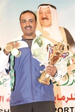 بطل العرب والاولمبياد فهيد الديحاني