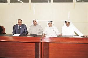 العصفور مترئسا عمومية الكويتية لمواد البناء اسامة ابوعطية
