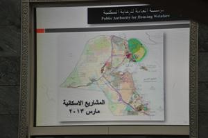 عرض عن المشاريع الاسكانية﻿