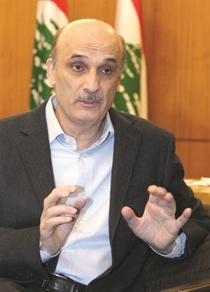 رئيس حزب القوات اللبنانية دسمير جعجع