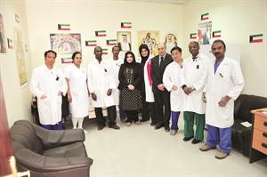 د عواطف الشمري متوسطة العاملين في الوحدة
