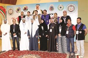 عبيد العصيمي يتوسط اللجان المشاركة بتنظيم البطولة الكبرى
