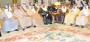 الشيخ علي الخالد والسفراء الشيخ ثامر الجابر وعلي المؤمن وفهد العوضي