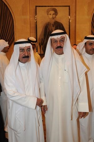 سلطان بن حثلين والشيخ عبدالله السهيل
