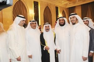 بدر الداهوم وفلاح الصواغ وخالد الطاحوس ومحمد بن سلمان بن حثلين مع سلطان بن حثلين
