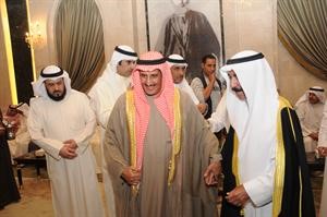 الشيخ ابراهيم الدعيج وعبدالله البرغش وخالد الطاحوس انور الكندري