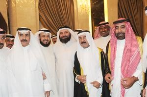 الشيخ احمد صباح السالم ودوليد الطبطبائي وعبدالله البرغش وفلاح بن سلمان