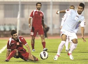 نايف زويد دخل بديلا في الشوط الثاني﻿