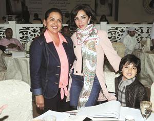 الشيخة سارة الفهد تتابع المنافسات﻿