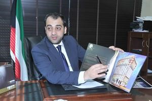 علاء بوعليان يستعرض مشاريع الشركة﻿
