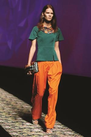 مجموعة الملابس النسائية من «كنزو» Kenzo لربيع وصيف 2013
