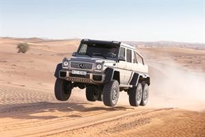 انطلاق مرسيدس G 63 AMG 6x6 في دبي