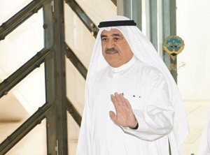 مصطفى الشمالي اثناء دخوله مجلس الامة امس