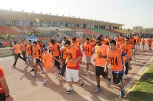 جانب من المشاركين في السباق	انور الكندري﻿