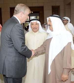 سمو الامير مرحبا بدوق يورك الامير اندرو