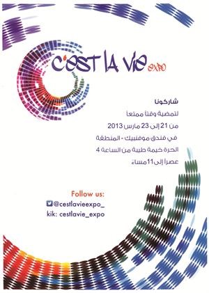 البروشور الخاص بالمعرض﻿