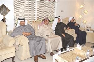 مجبل الجاسم وفيصل الدخيل واللواء يحيى الصالح ونواف العجيل
