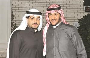 نواف الشمري مع ابن عمه فهد الشمري
