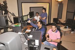 عمل منظم لمتابعة اللقاء مع المدرب صالح زكريا

