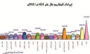 ايرادات المشاريع