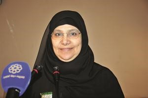 سعاد بوحمرا متحدثة
