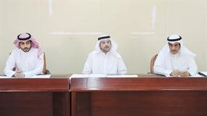 عبدالمغني عبدالله العبدالمغني مترئسا عمومية بيان القابضة﻿