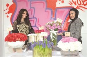 فاطمة الوزان وبدور العنيزيفي ركن All About Flora﻿